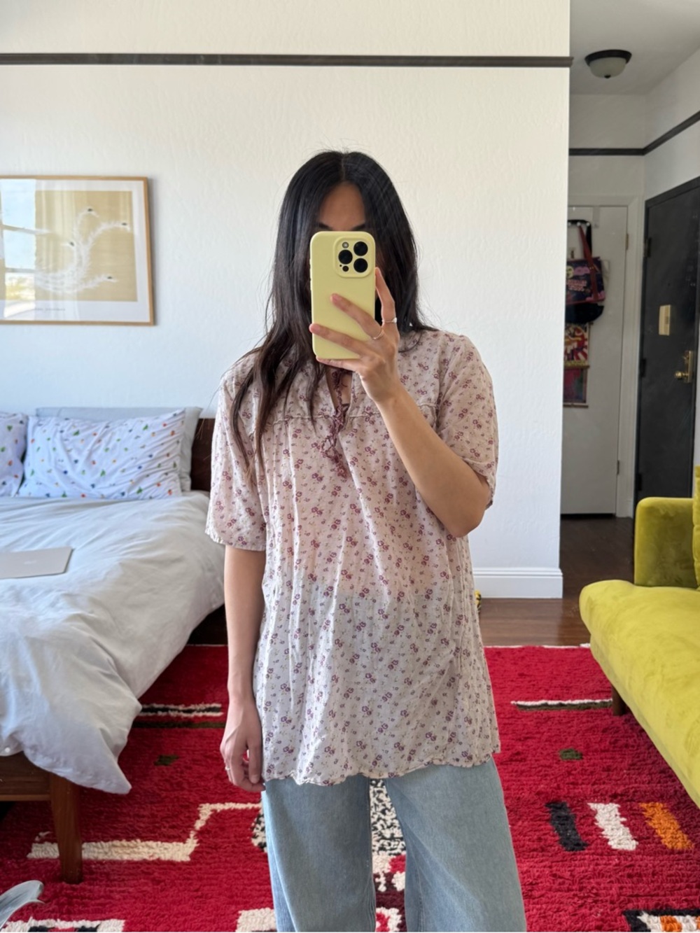 Indian Floral Blouse